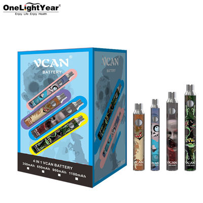 Batterij 4 van VCAN CBD in 1 Beschikbaar Vape-Regelbaar Voltage van de Apparaten Elektronisch Sigaret